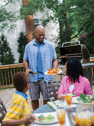 cylinder exchange for grilling